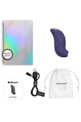 Stimulateur clitoridien Believer violet