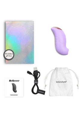 Stimulateur clitoridien Believer mauve