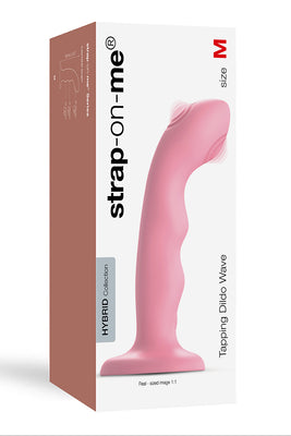 Vibro Tapping dildo wave rose