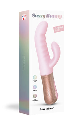 Vibro Rabbit Sassy Bunny rose